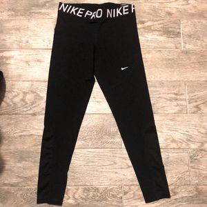 NWT Nike Pro Leggings Black Dri-Fit